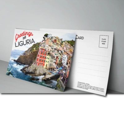 Postcards On 400gsm Silk With Gloss Lamination To The Front 1