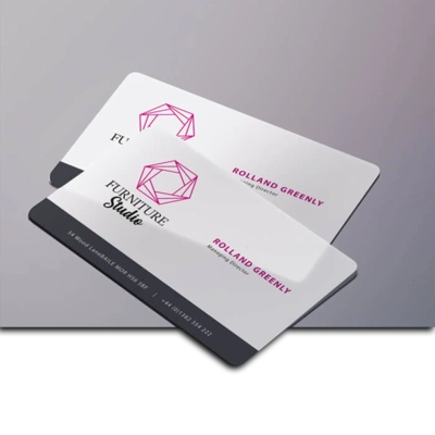 Transparent Plastic Card 1