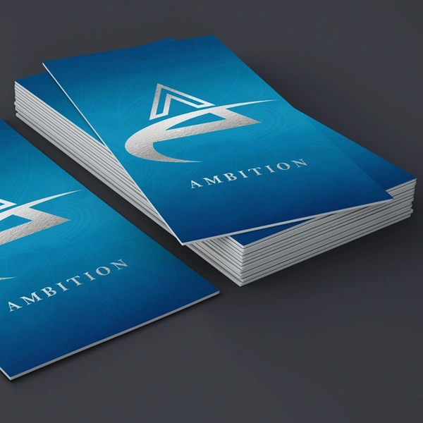 Silver Foil Business Cards