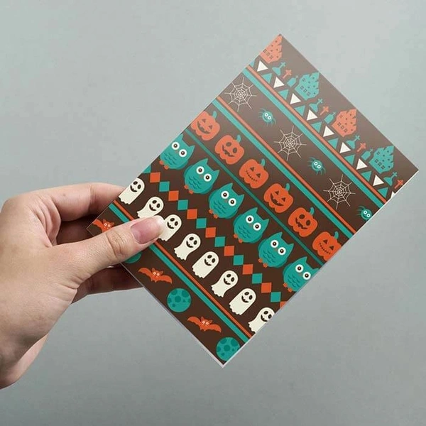 A6 400gsm Silk With Gloss Laminate Greeting Card