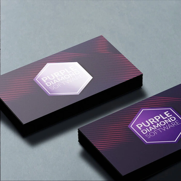 450gsm Premium Matt Laminated With Spot Uv Business Card